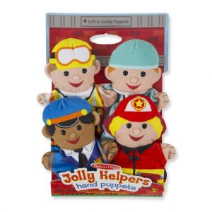 Melissa & Doug Hand Puppets Jolly Jobs hand puppets