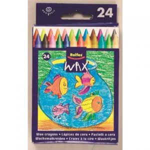 Rolfes Wax Crayons 24’s