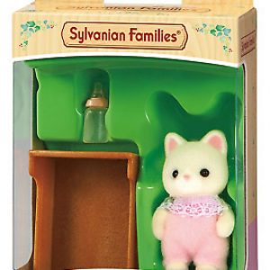 Sylvanian Families Silk Cat Baby