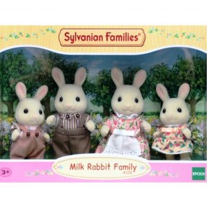 Sylvanian Families Milk Rabbit Family