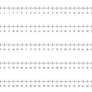 Number Line 1-150