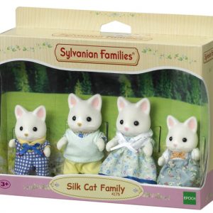 Sylvanian Families Silk Cat Family