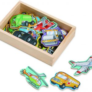 Melissa & Doug Wooden Vehicle Magnets
