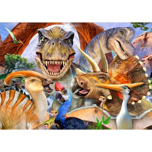 RGS Dinosaurs Selfie 200 piece Puzzle