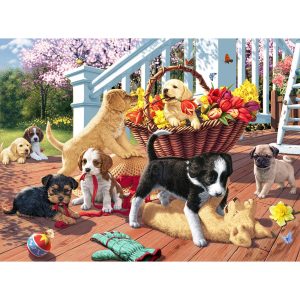 RGS Puppy Mischief 24 pc puzzle