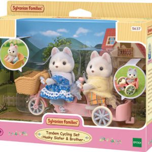 Sylvanian Families Tandem Cycling Set – Husky