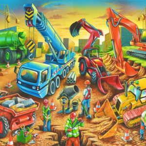 RGS Construction Site Puzzle 80 Piece