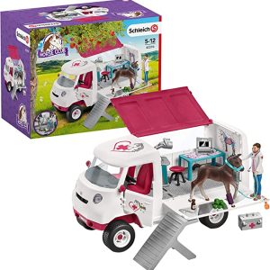 Schleich Mobile vet with Hanoverian Foal