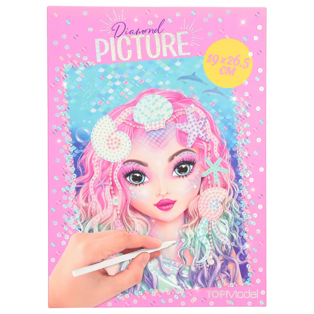 Top Model Create Your Diamond Picture With Sequins