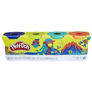 Play Doh – 4 Pack Colour Wild
