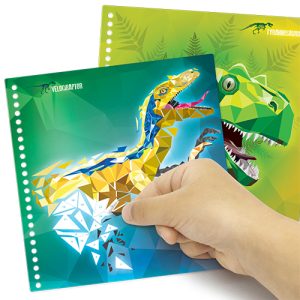 New Creative Books – Dinos Art – Sticker by Numbers