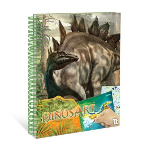 New Creative Books – Dinos Art – Sticker by Numbers