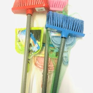 Plastic Broom & Scoop