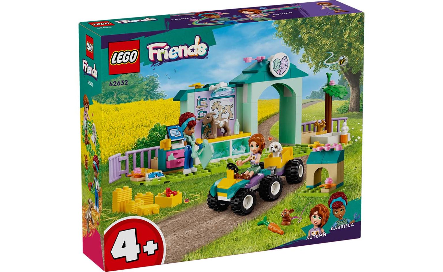 Lego 42632 Friends Farm Animal Vet Clinic – Play World Toys