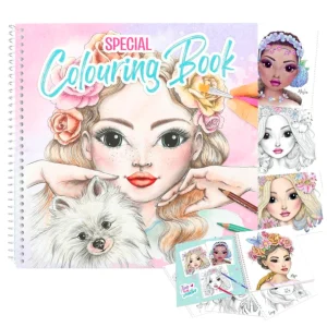 Top Model Special Colouring Book for Pens or Watercolours