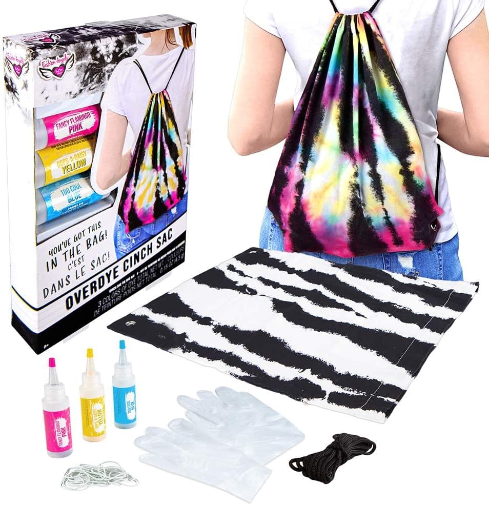 Fashion Angles Tie Dye Overdye Cinch Sak Kit