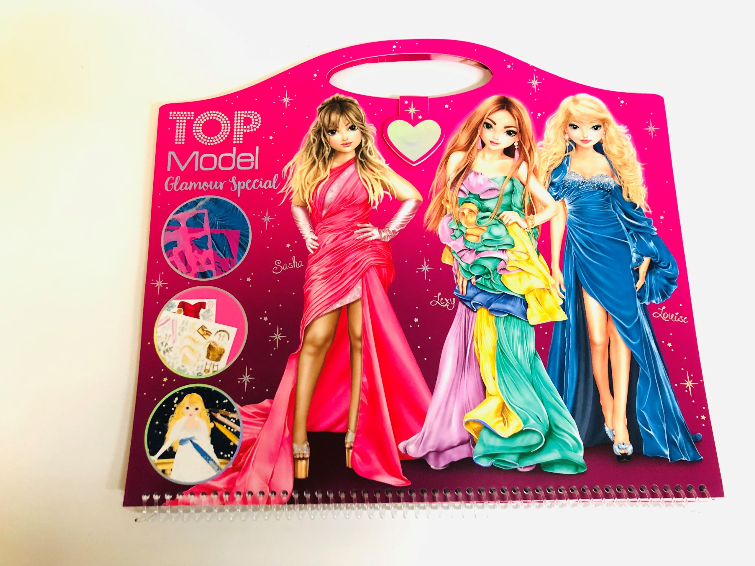 Top Model Create Your Glamour Special Colouring Book