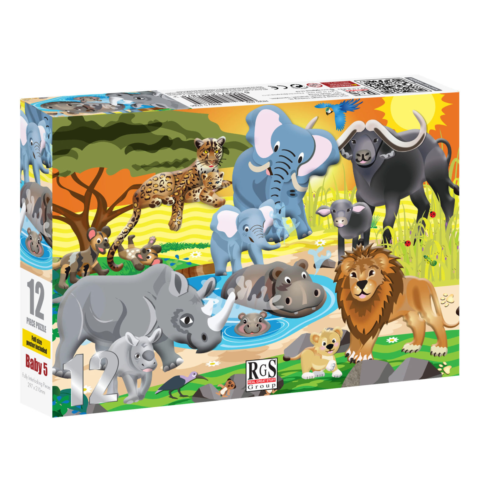 RGS Baby 5 12pc Puzzle