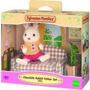 Sylvanian Families Chocolate Rabbit Father Set