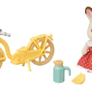 Sylvanian Families Chocolate Rabbit Girl’s Cycle Ride