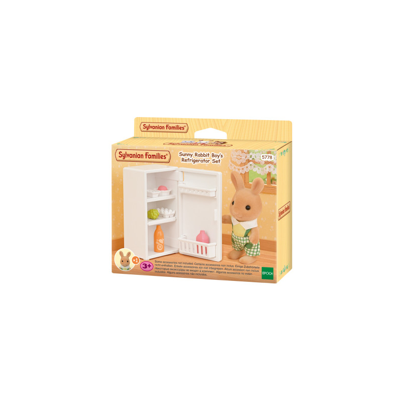 Sylvanian Families Sunny Rabbit Boy's Refrigerator Set