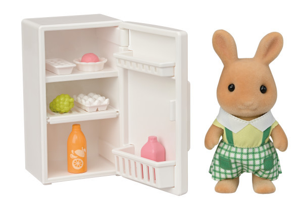 Sylvanian Families Sunny Rabbit Boy's Refrigerator Set - Image 2