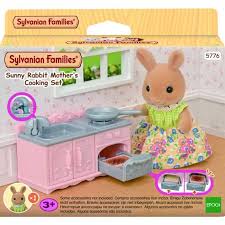 Sylvanian Families Sunny Rabbit Mother's Cooking Set
