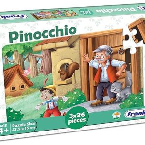Frank 3 x 26pc Pinocchio Puzzle