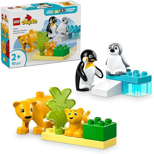 Lego 10442 Duplo Wild Animal Penguins & Lions