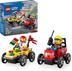 Lego 60458 City Pizza vs Fire Truck