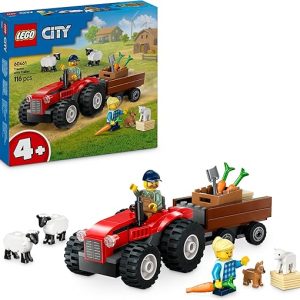 Lego 60461 City Red Farm Tractor with Trailer