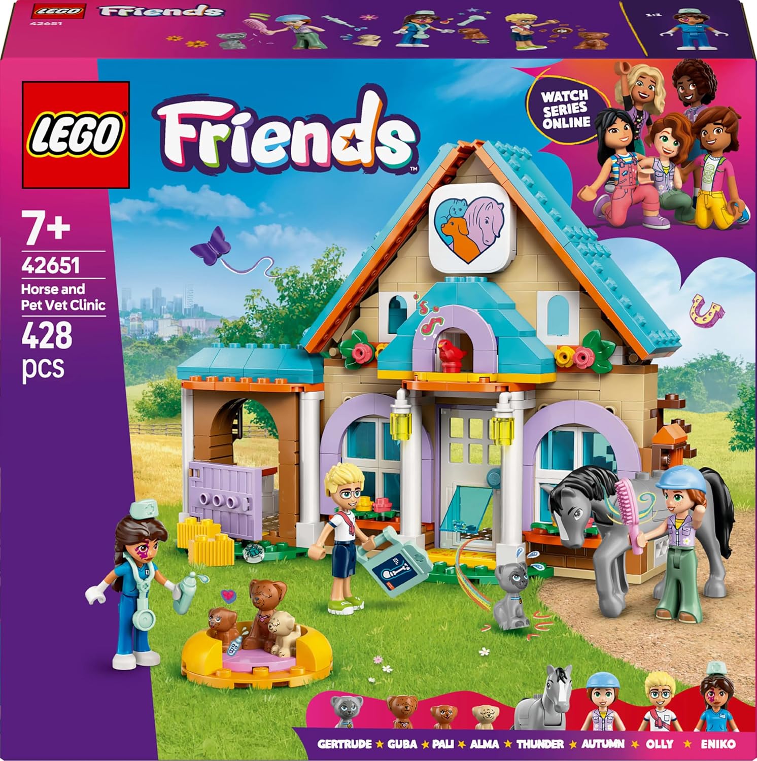 Lego 42651 Friends Horses and Pet Vet Clinic
