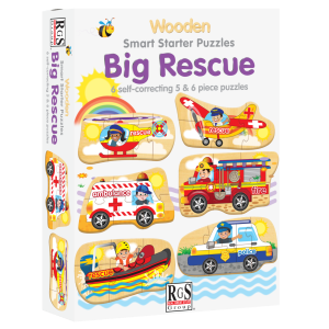 RGS Smart Starter Puzzles – Big Rescue 5 & 6 Piece Puzzles