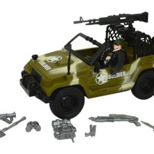 Soldier Force Army Jeep