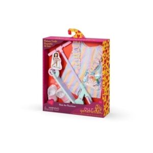 Our Generation Ride the Rainbow with Scooter Deluxe Outfit