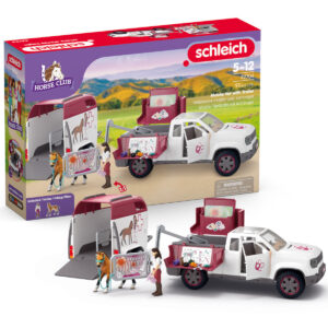 Schleich Mobile Vet with Trailer and Tennessee Walker