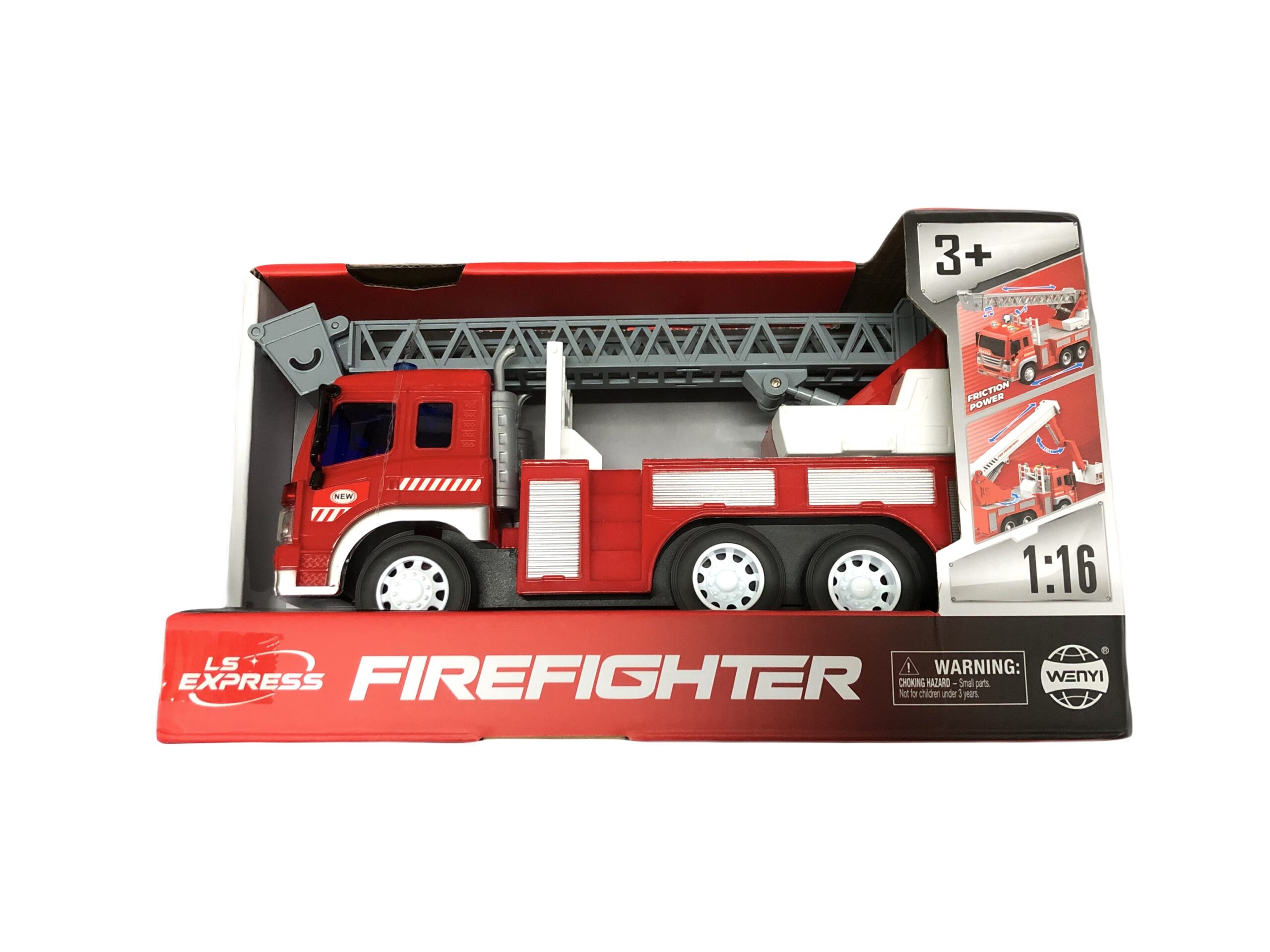 City Service Battery Operated 1:16 Fire Engine
