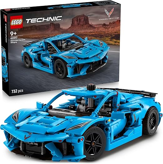 Lego 42217 Technic Chevrolet Corvette Stingray Blue