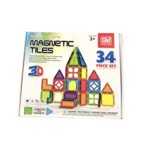 Magnetic Tiles 34pc