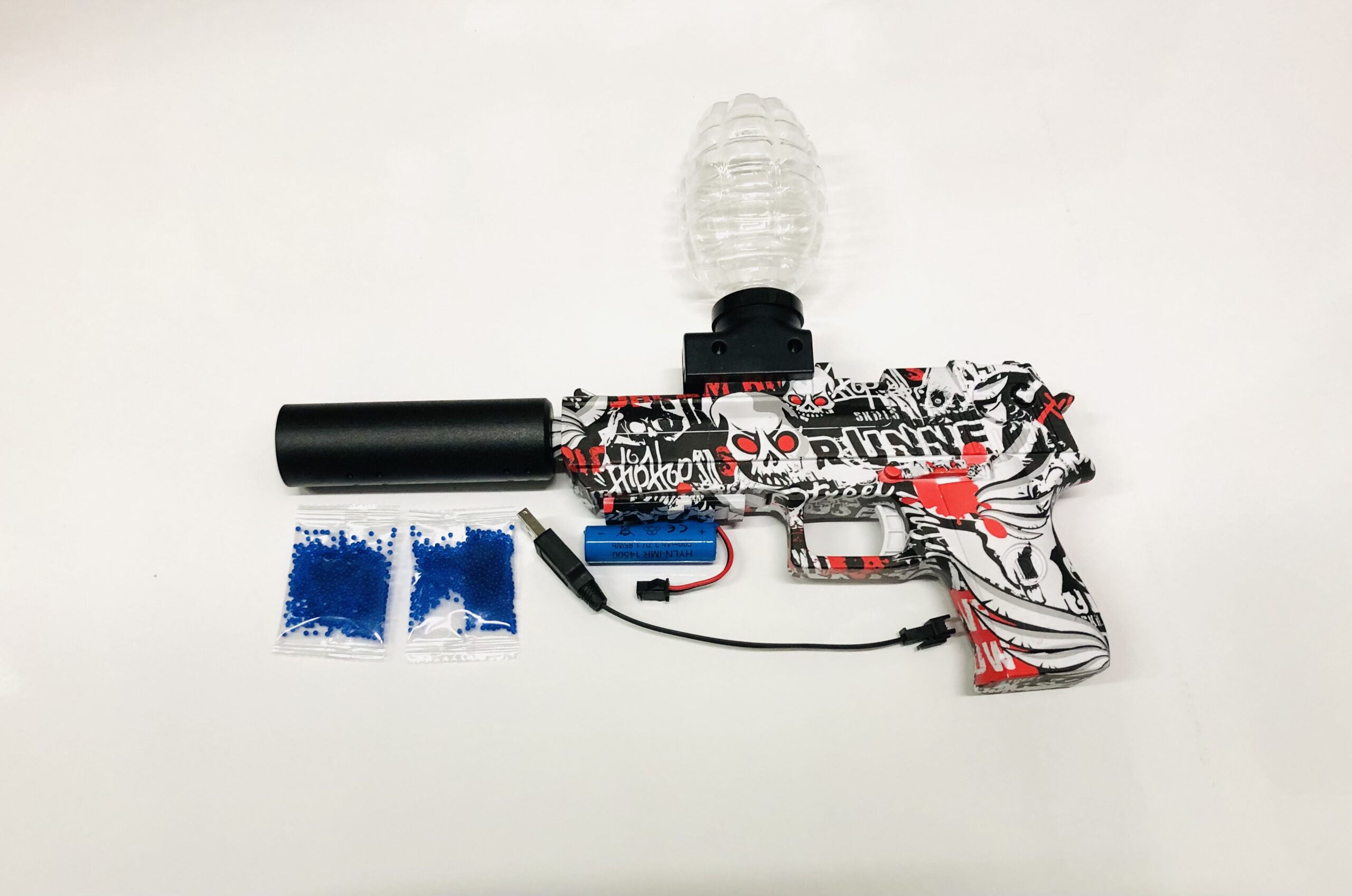 Water Bullet Gun - Medium (Gel Blaster)