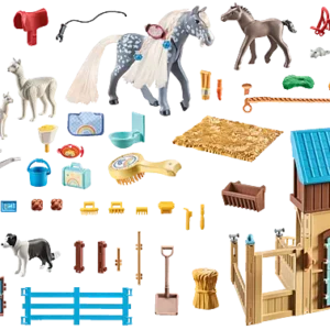 Playmobil 71353 Horse Stall with Amelia and Whisper
