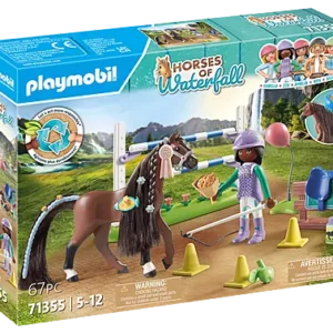Playmobil 71355 Jumping Arena with Zoe and Blaze
