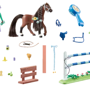 Playmobil 71355 Jumping Arena with Zoe and Blaze