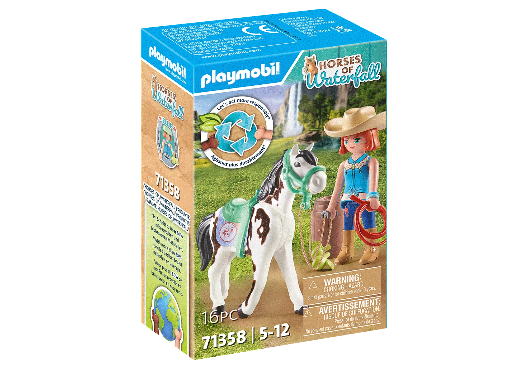 Playmobil 71358 Feeding Time with Ellie and Sawdust