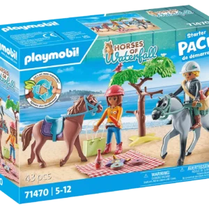 Playmobil 71470 Horseback Riding Trip with Amelia & Ben