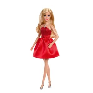 Barbie Mattel 80th Anniversary Doll – Red Dress