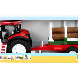 Bruder ROADMAX Tractor with Forestry Trailer