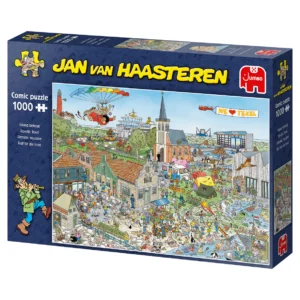 Jumbo Jan van Haasteren Island Retreat 1000pc Puzzle