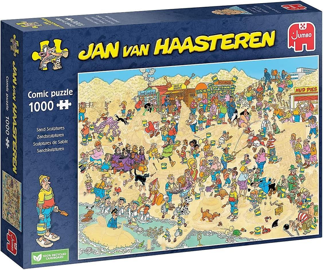 Jumbo Jan van Haasteren Sand Sculptures 1000pc Puzzle