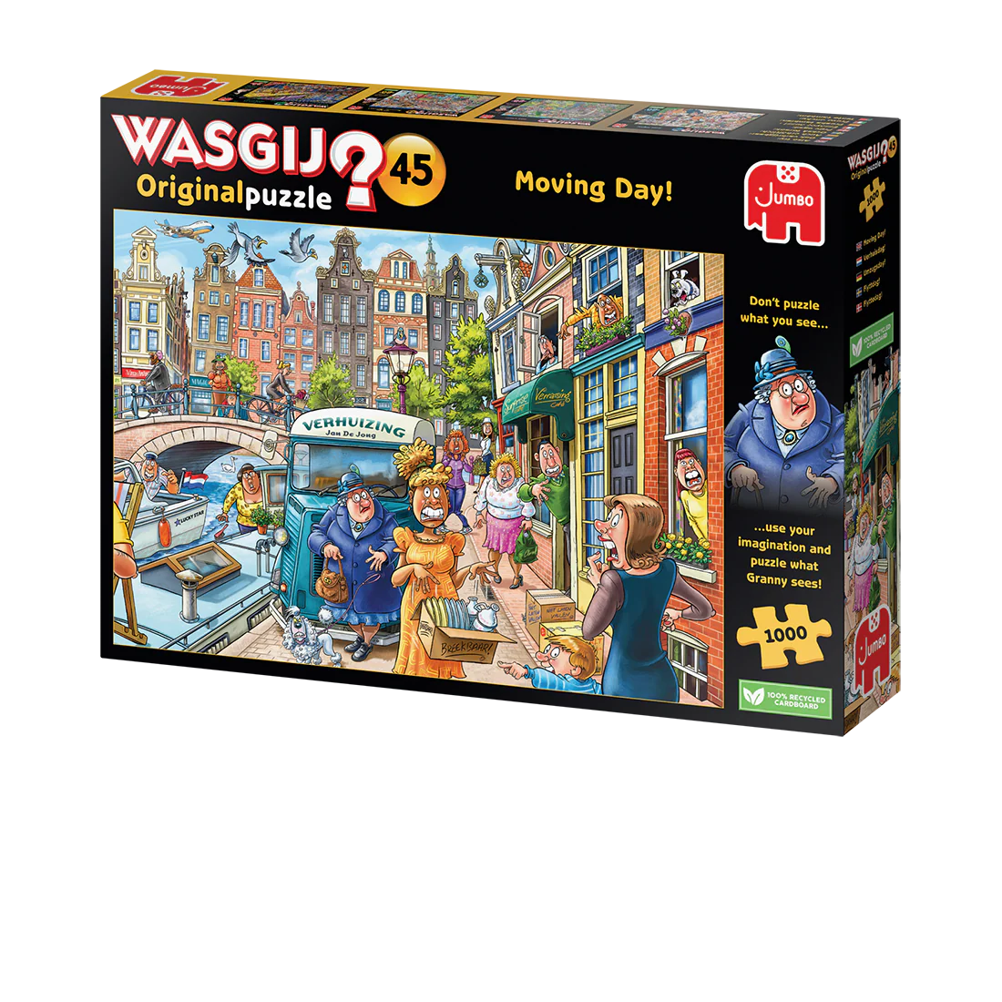 Jumbo Wagij Original #45 Moving Day 1000pc Puzzle